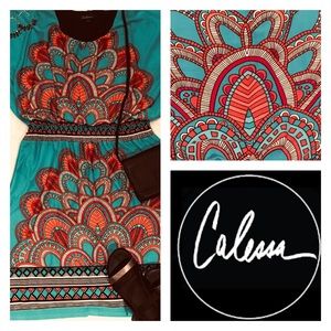 Colorful Calessa Dress